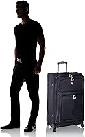 Vista 10 de SwissGear - Equipaje suave expandible Sion con ruedas, Negro