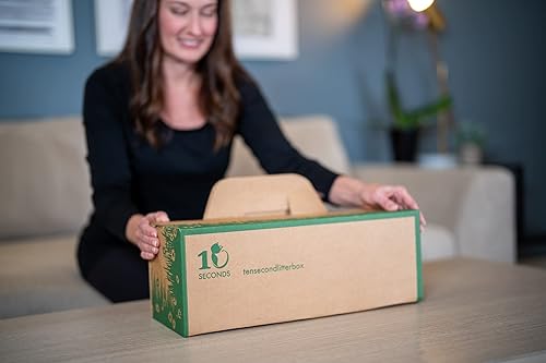 Miniatura 3 de Cajas de arena desechables de diez segundos para gatitos y gatos (10 unidades) Solución biodegradable para una eliminación rápida y fácil. Hecho de