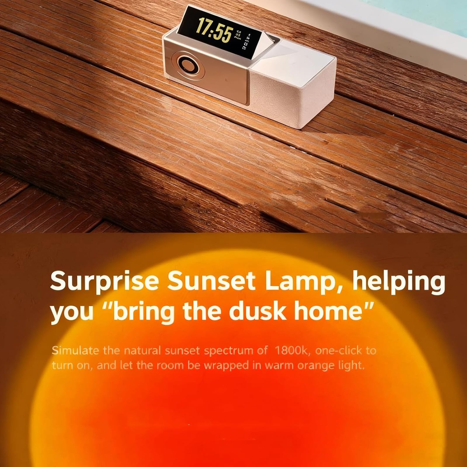 Altoparlante Bluetooth con suono HiFi portatile, schermo flip da 5,4 pollici, illuminazione ambientale, display con testi, ideale per feste in casa e all'aperto