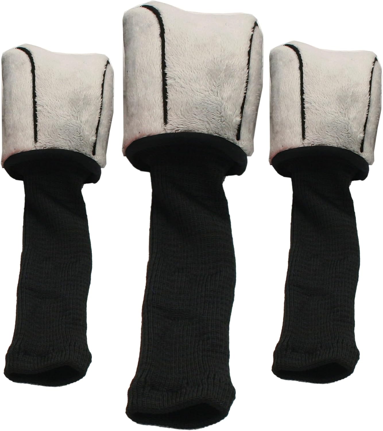 ProActive Sports Form-Fit Golf Headcovers - 3-Pack Size: No Size Grey