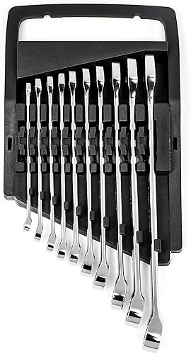 Miniatura 10 de Crescent Juego de llaves combinadas SAE de 10 piezas de 12 puntos - CCWS2-05