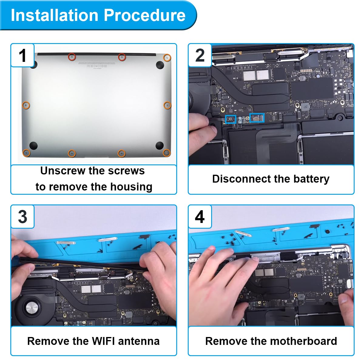 ZHUROUPU Replacement Keyboard UK layout for Macbook Pro 13″ with Retina A2338 Late 2020 Year (EMC 3578) with Keyboard Screws and Repair Tools, UK Standard Big Enter key keyboard Replacement