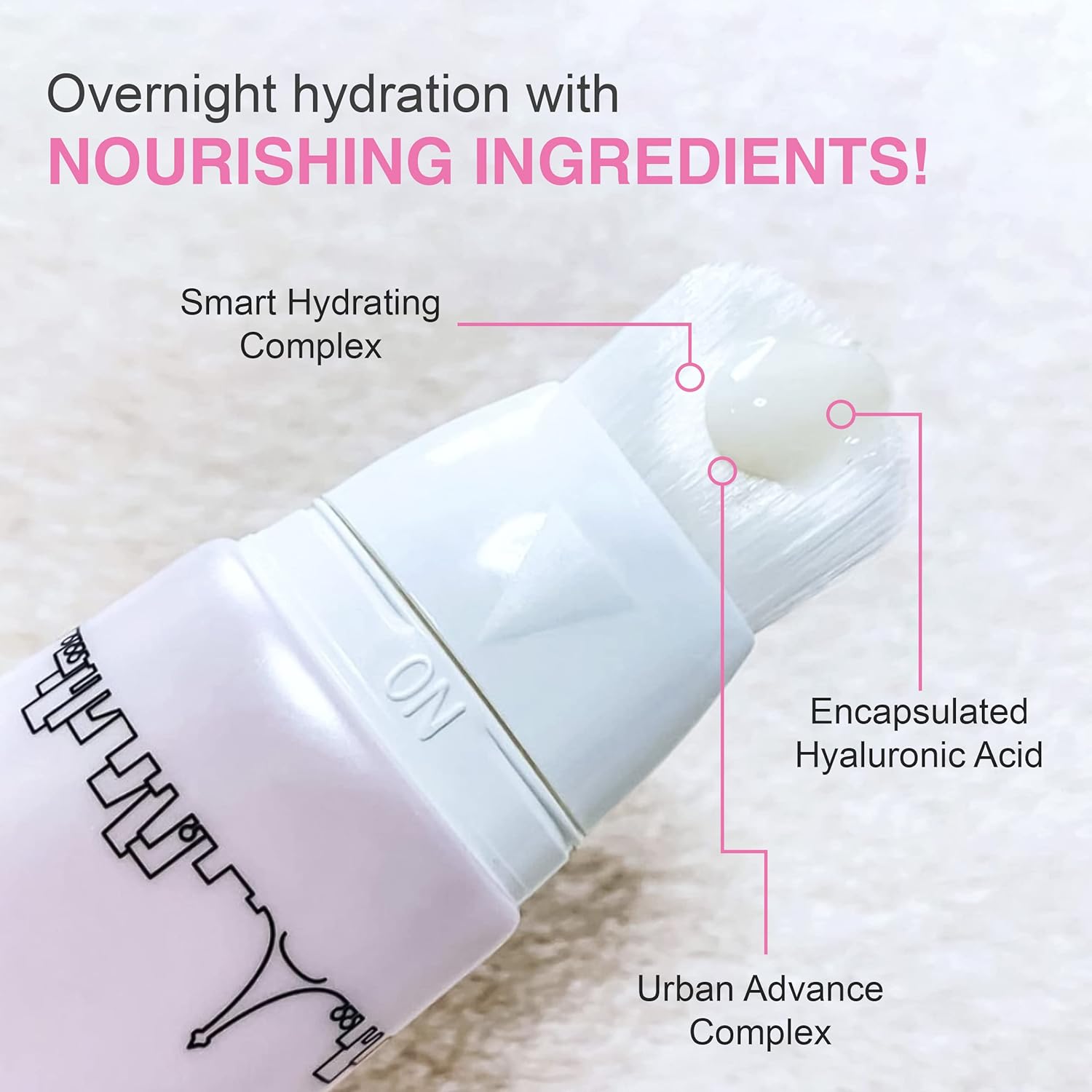 Sampar So Much To Dew Midnight Mask - Overnight Re-plumping Mask with Hyaluronic Acid - Hydrates & Restores Skin - All Skin Types - Cruelty-Free Paris Beauty - Rejuvenates & Moisturizes (1.7 oz) - Image 5