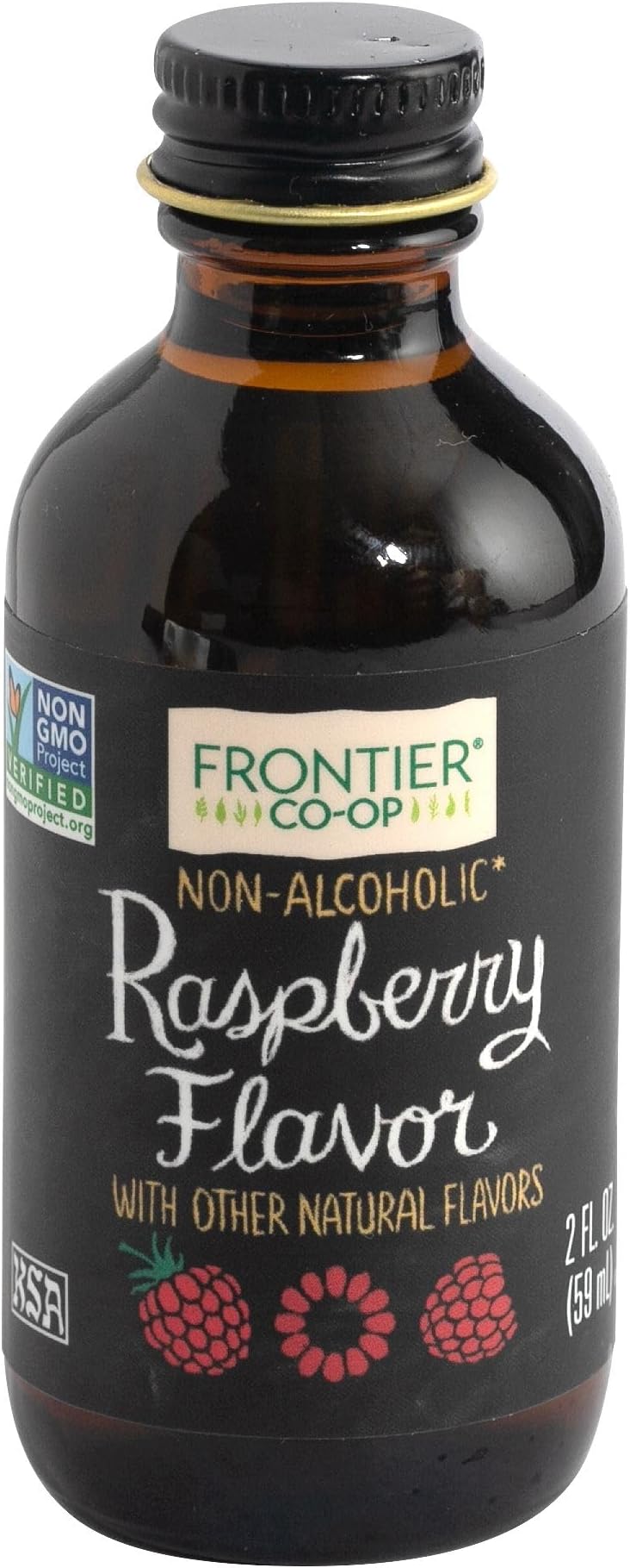 Frontier Natural Products, Raspberry Flavour, 2 fl oz (59 ml)