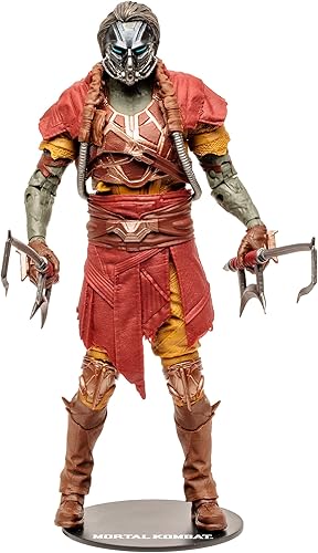 McFarlane Toys - Mortal Kombat 7IN Figuras WV10 - KABAL (Rapid RED)