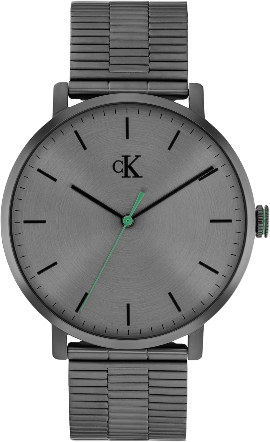 Calvin Klein Men’s CK Real Quartz Watch - Slim Case, Bracelet, Minimalist Dial, Water Resistant Up to 30m - Modern, Classic Timepiece - Gift for Him 42mm