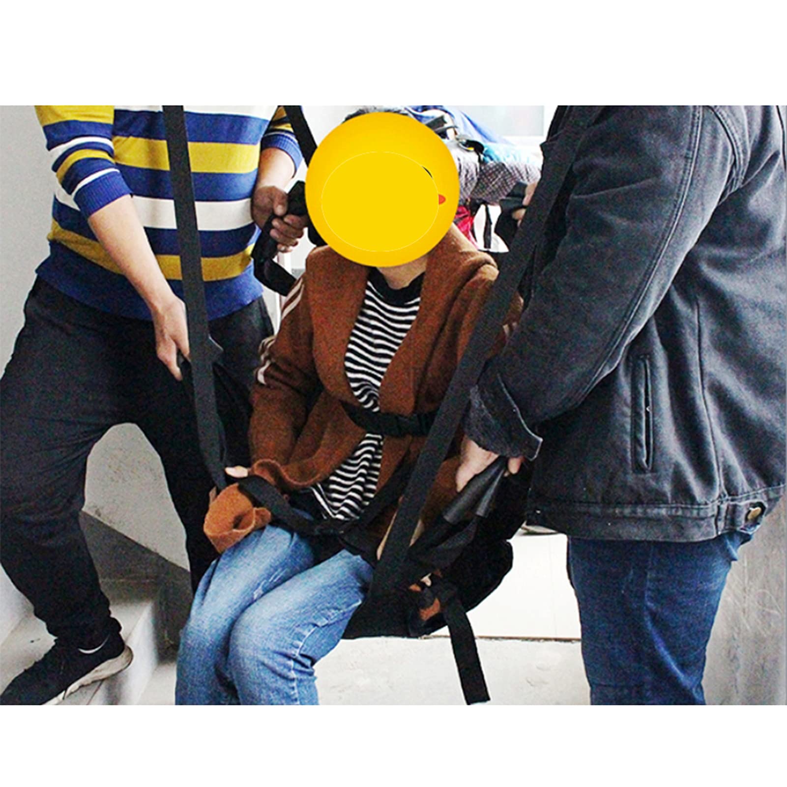 Cinturón de Seguridad para Silla de Ruedas, Elevador de traslado de Pacientes, Ayuda para traslado de Ancianos, Silla de evacuación de Emergencia, cinturón de Seguridad para Silla de Ruedas para