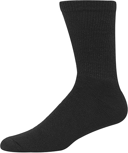 Miniatura 8 de Hanes Calcetines dobles resistentes para hombre paquete de 12 pares Blanco 10-13