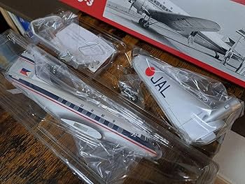 JAL 日本航空 DC-3 1/80　プレーンモデル 70周年復刻 Amazon.co.jp: JAL 日本航空 DC-3 180モデル 70周年復刻 : おもちゃ