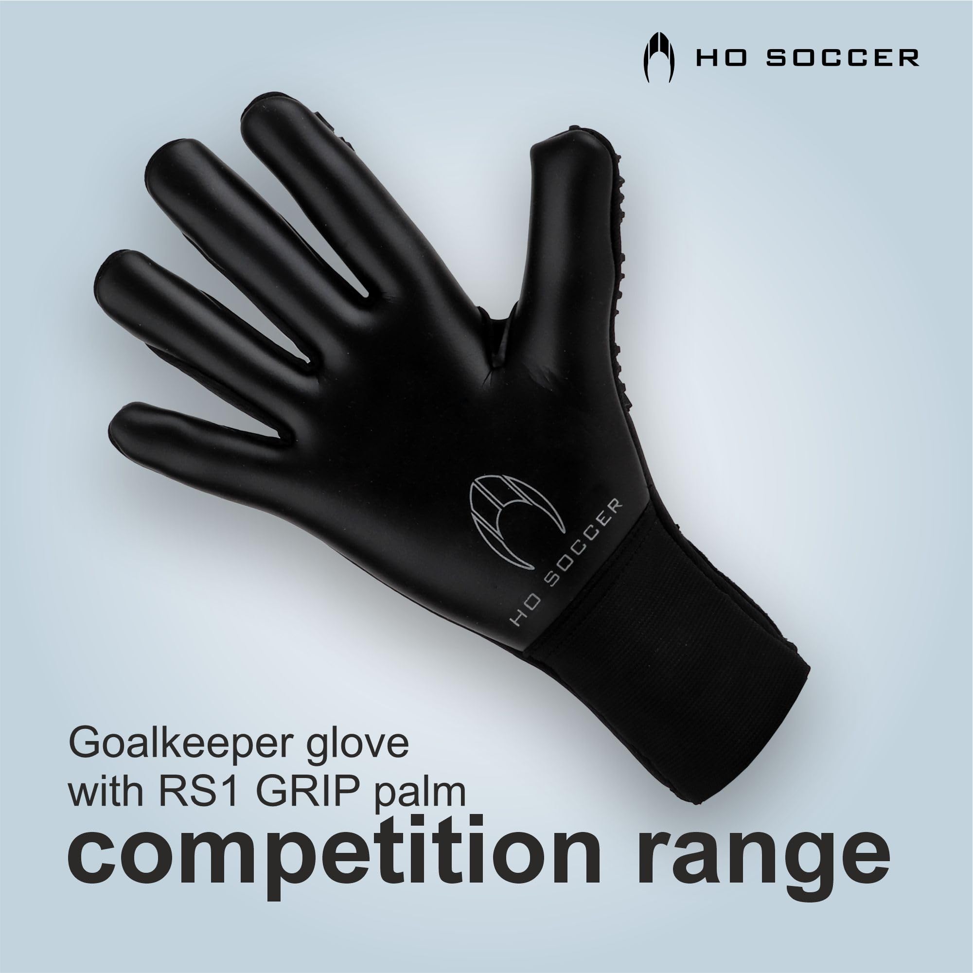 HO Soccer KONTROL Alert Blackout Guantes de Portero Unisex Adulto