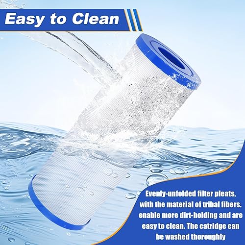 Miniatura 5 de FC-2390 Filtro de spa de repuesto para filtro Pleatco PRB50-IN Unicel C-4950, filtros de bañera de hidromasaje compatibles con filtro de piscina