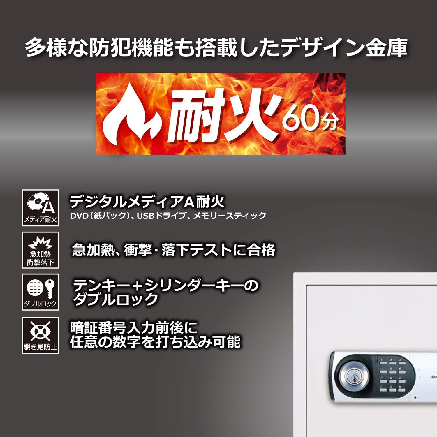 Diplomat Safe Security Features