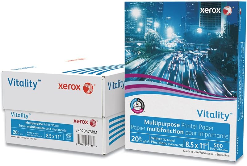XER3R020473RM - Papel de impresión multiusos Xerox Vitality