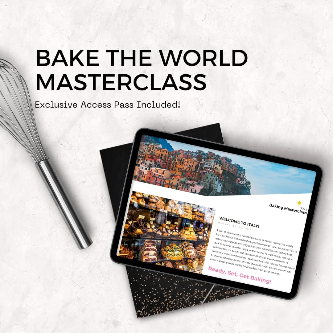 Italian Baking Kit with Masterclass Access Code - Bake the World Bakery Tools Kit