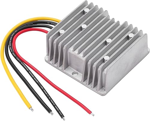 Adaptador de convertidor de corriente DC 24V a 12V IP68 Regulador de voltaje impermeable 20A 240W Fuente de alimentación de conmutación de coche