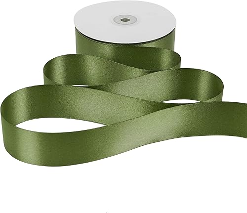 Vista 773 de MEEDEE Orange Satin Ribbon - 1.5 inch Double Faced Satin Ribbon, 50 Yards - Neon Tangerine - For Christmas, Thanksgiving, Halloween, Weddings