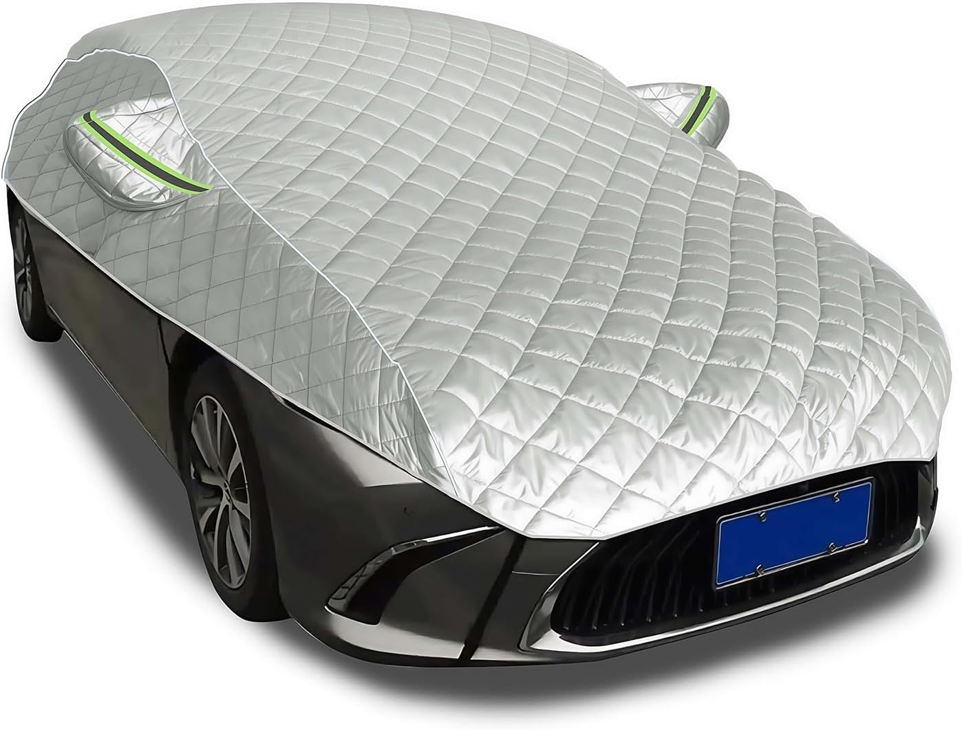 Heavy Duty Anti Hail Car Cover for Smart #1 2022-2025 Thickened Hail Blankets for Car丨Waterproof All Weather for Automobiles Rain Sun UV Protection Cotton