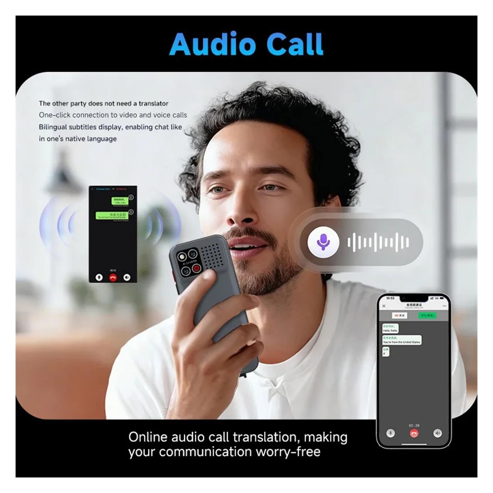 Appareil de traduction de langue S50 Pro