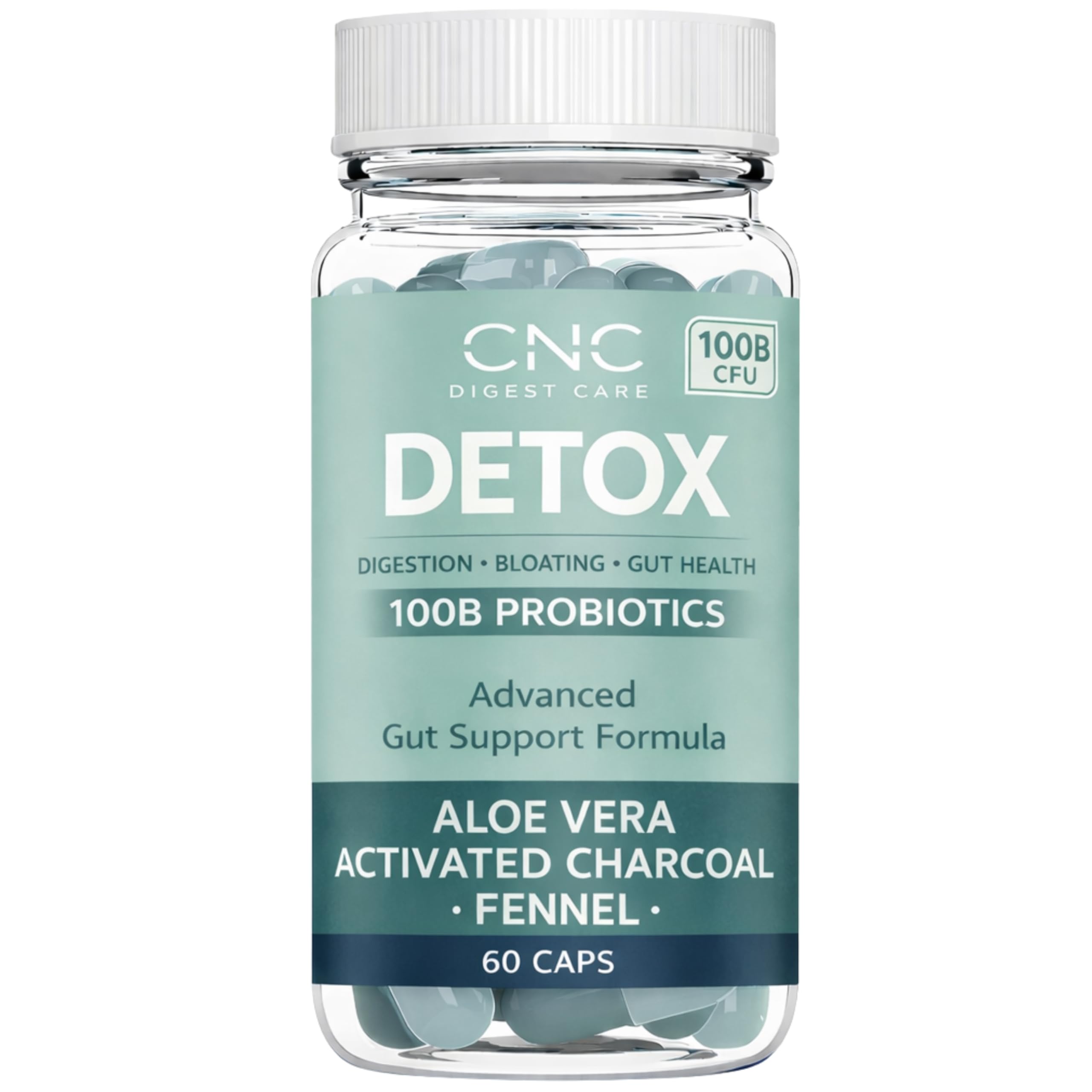 CNC Detox - Herbal Formula with Aloe Vera, Activated Charcoal