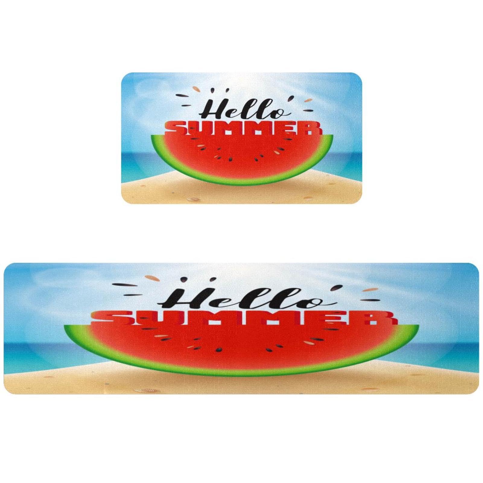 Alfombrillas de cocina para evitar resbalones juego de 2 alfombras absorbentes lavables