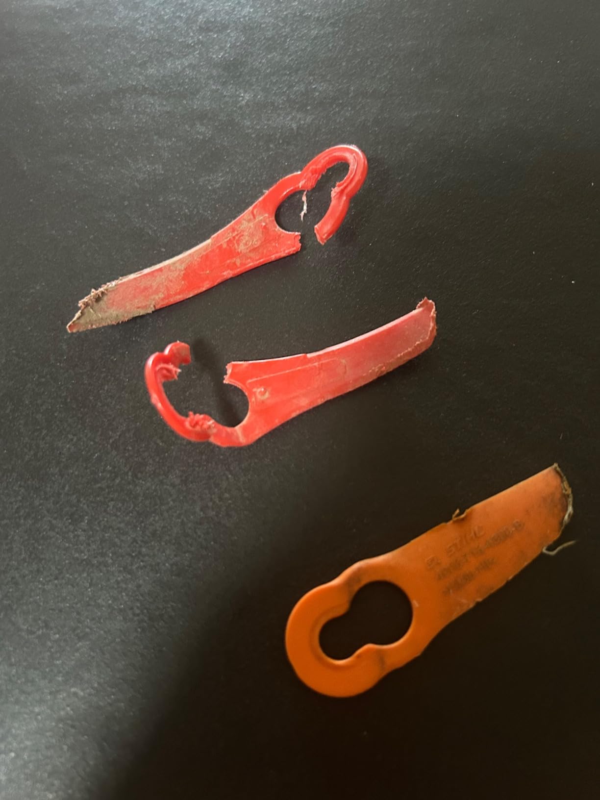 100Pcs Plastic Cutter Blades Replacement for Stihl PolyCut 2-2 Garden ...