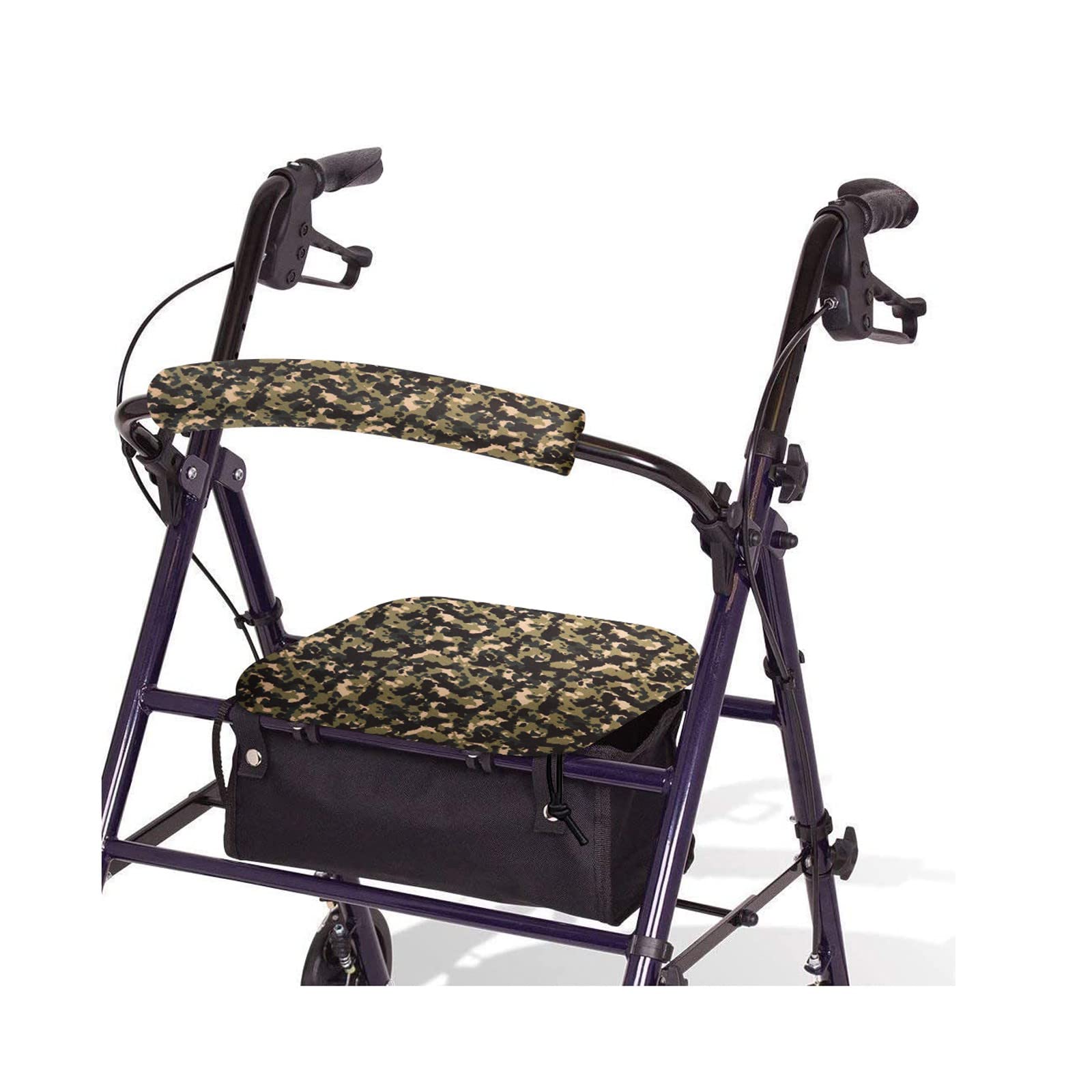 Universal Underarm Crutch Pads and Hand Grips Covers Padding Handle Covers for Walking Fits Standard Crutch Unisex