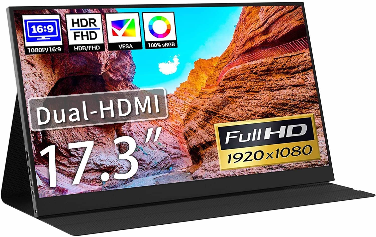 17.3 inch Portable Monitor - Bimawen 
