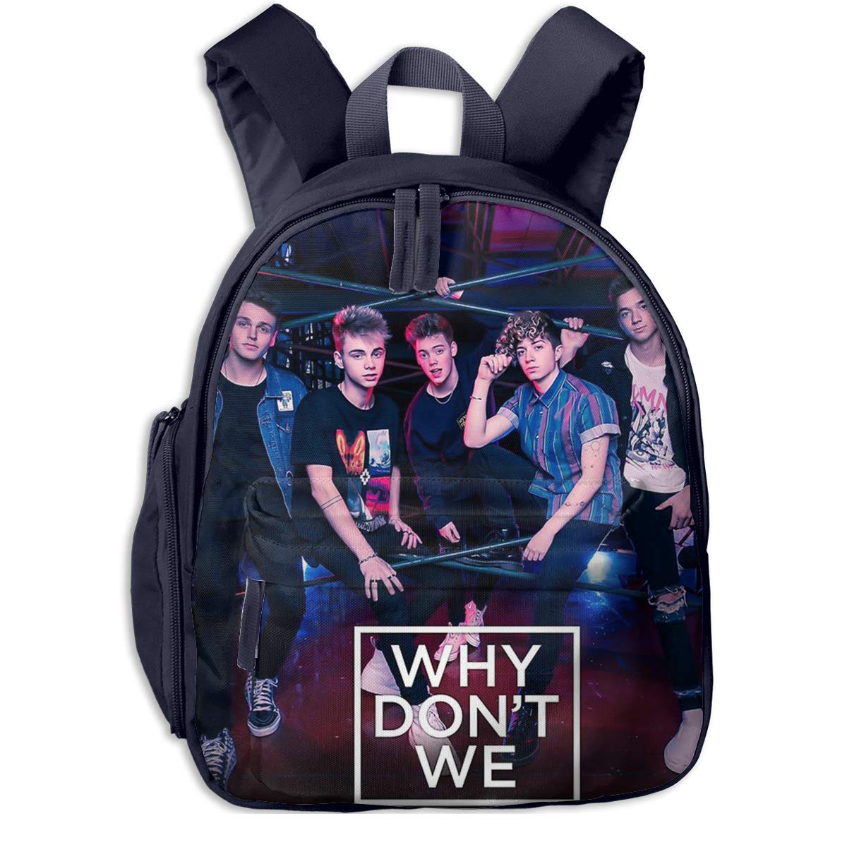 Glask Why-Don't-We-Tour Kindergarten Lightweight School Backpack Fashion School Bags Book Bag Outdoor Daypack