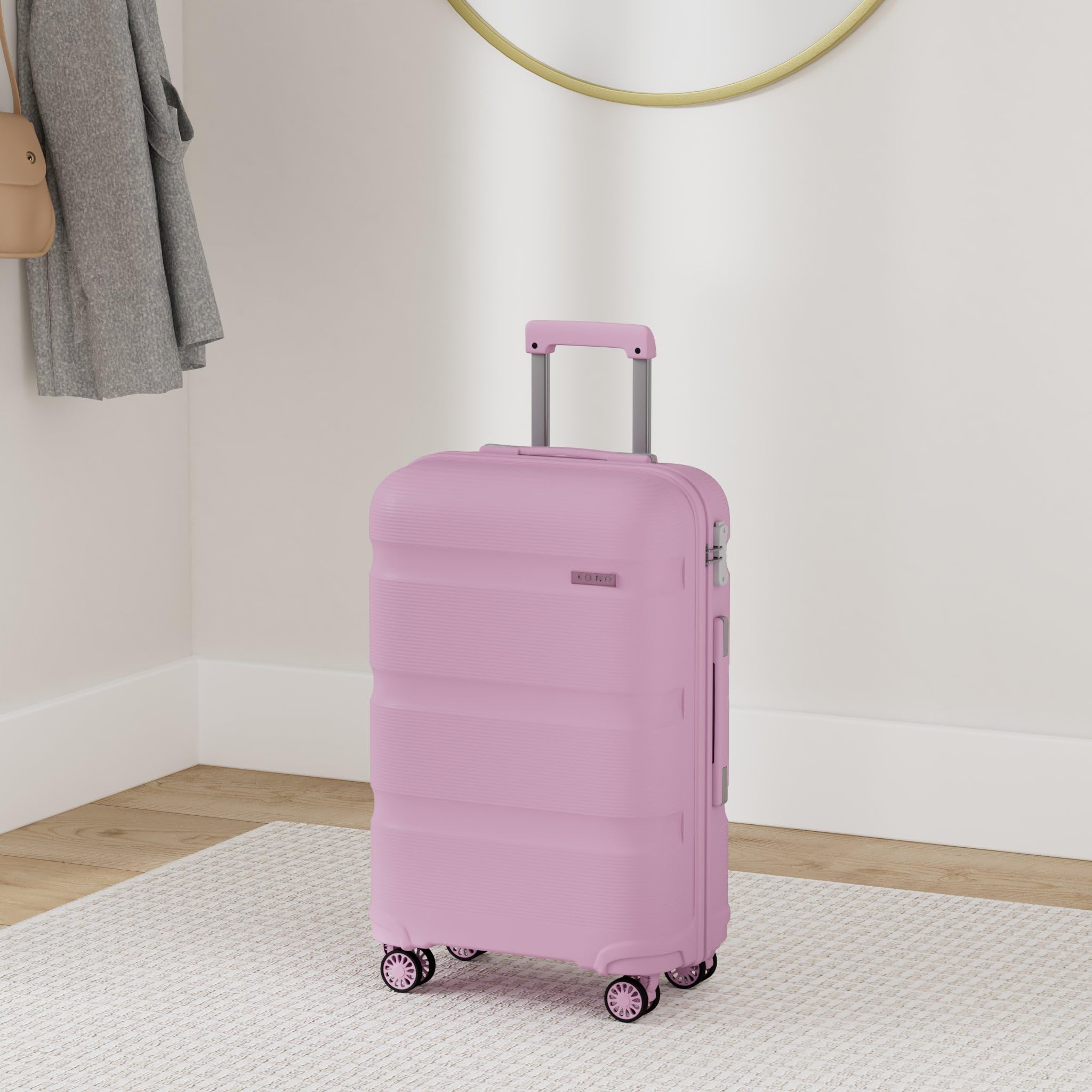 Kono Bagagli- Set di bagagli, of 3, Pink