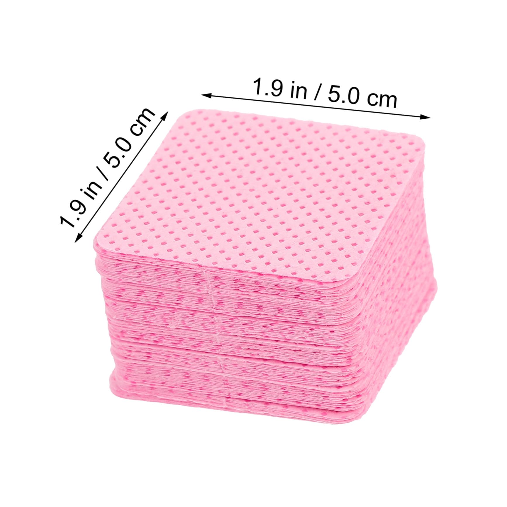 Beatifufu 400pcs Professional Eyelash Glue Cleaning Cloths Quick Safe Removal Assorted Colors for Salon DIY Use