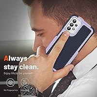 Vista 6 de Jeylly Funda para Samsung Galaxy A23, Galaxy A13 4G/5G/A23 5G/A04/A04s Funda de absorción de golpes híbrida TPU antiarañazos resistente cubierta