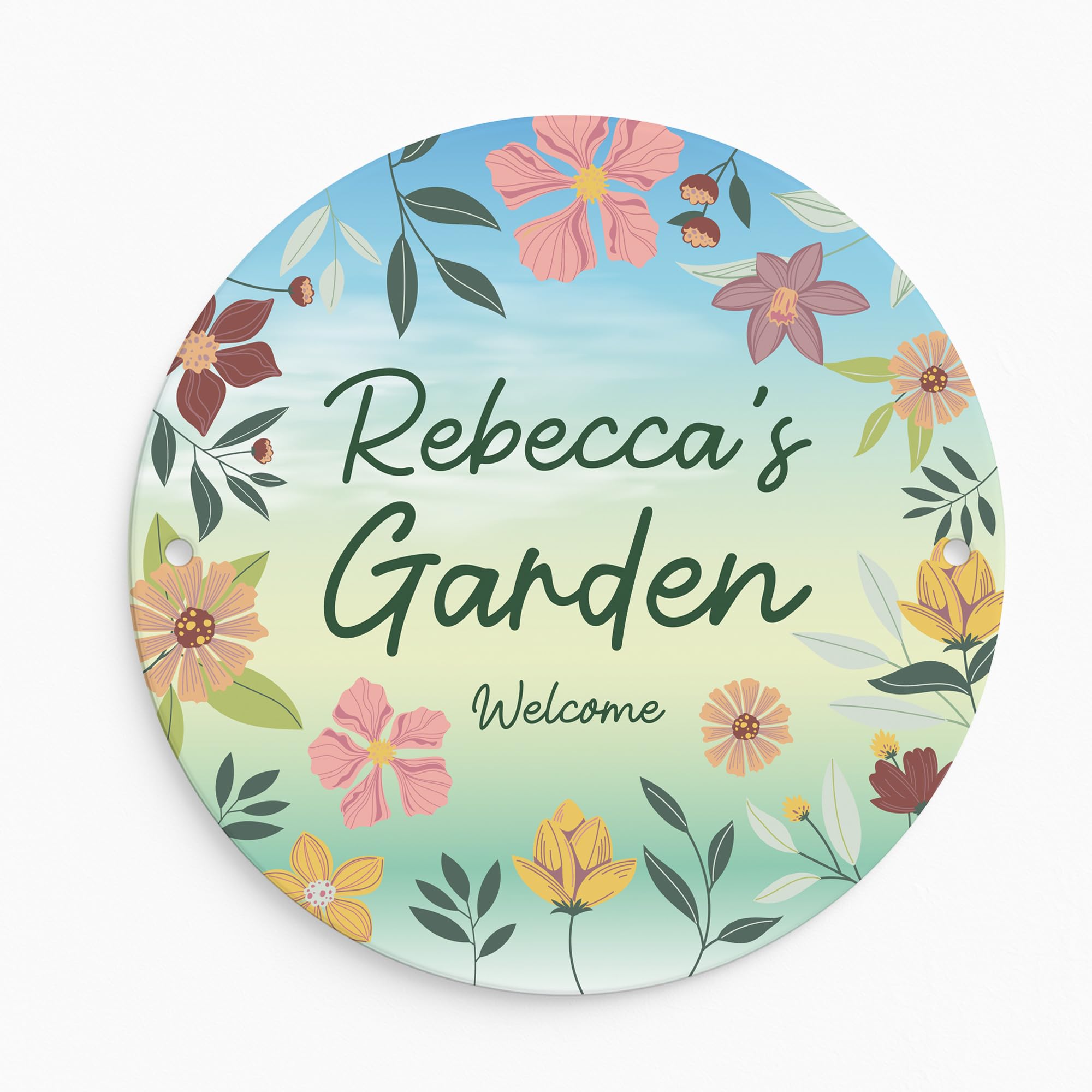 Red Ocean Personalised Garden Sign For Outside Garden Plaques Novelty Shed Summer House Sign Outdoor For Decor Signs Outside Gardener Gifts