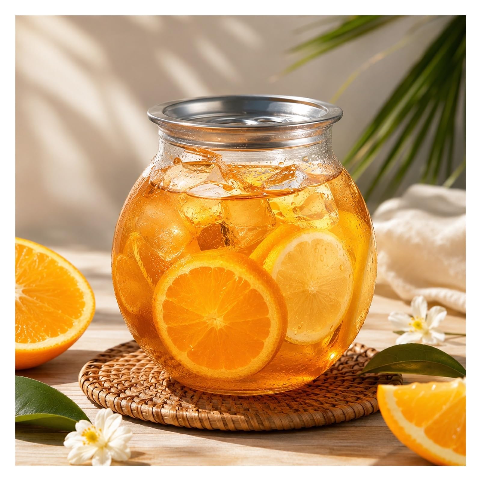 Confezione Di Bottiglie Di Plastica For Succhi Di Frutta | Con Chiusura Ermetica Anti-perdita, Confezioni Da Viaggio A Prova Di Perdite(210ml)