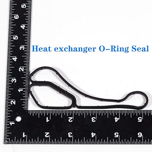 Miniatura 4 de 11427525335 para BMW 328I 3.0L Junta de enfriador de aceite 11427537293 Junta de filtro de aceite BMW X3 X4 X5 Z4 128i 323i 328xi 528xi 528i 530I