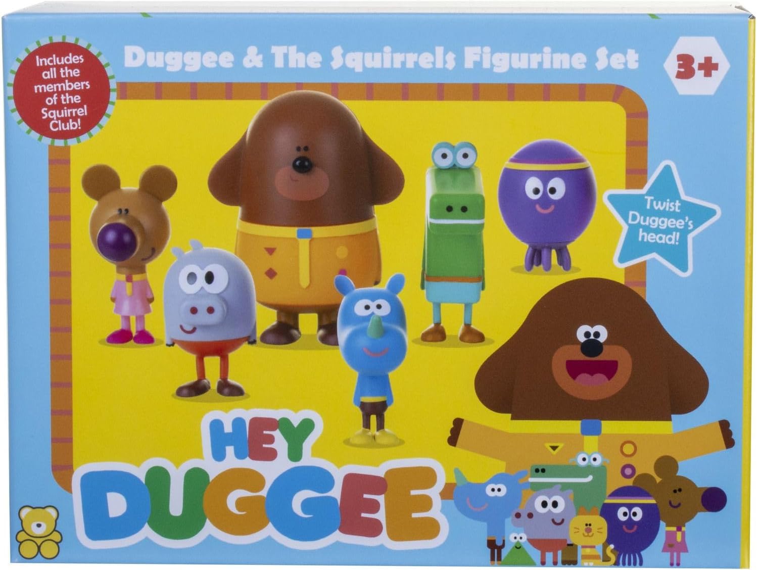 Hey Duggee Figure Set-Duggee and the Squirrels
