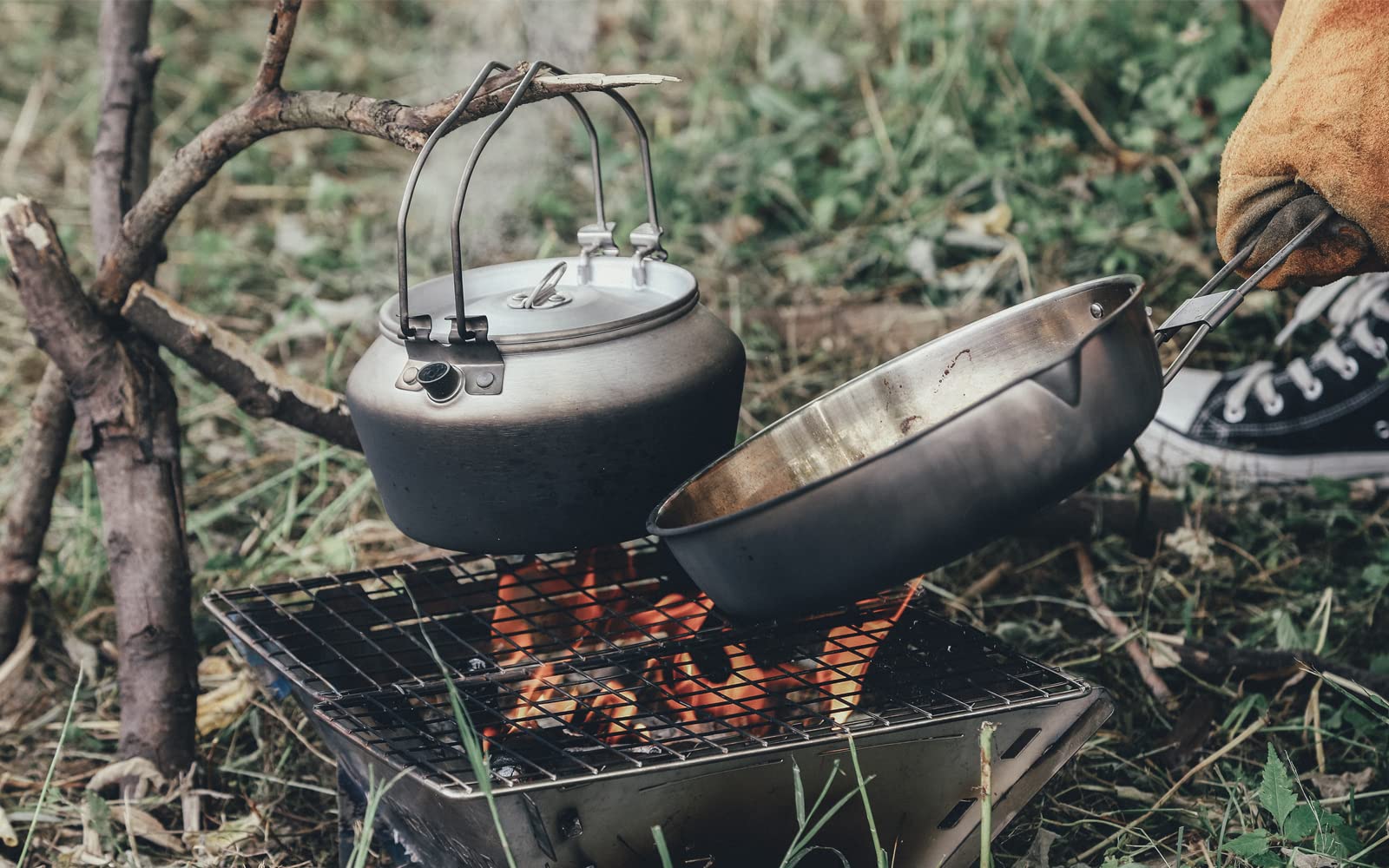 Fire-Maple Nimbus 1.2L Bollitore Campeggio dell’Acqua Portatile in Alluminio Teiera Caffettiere per Outdoor Bushcraft Ultraleggero