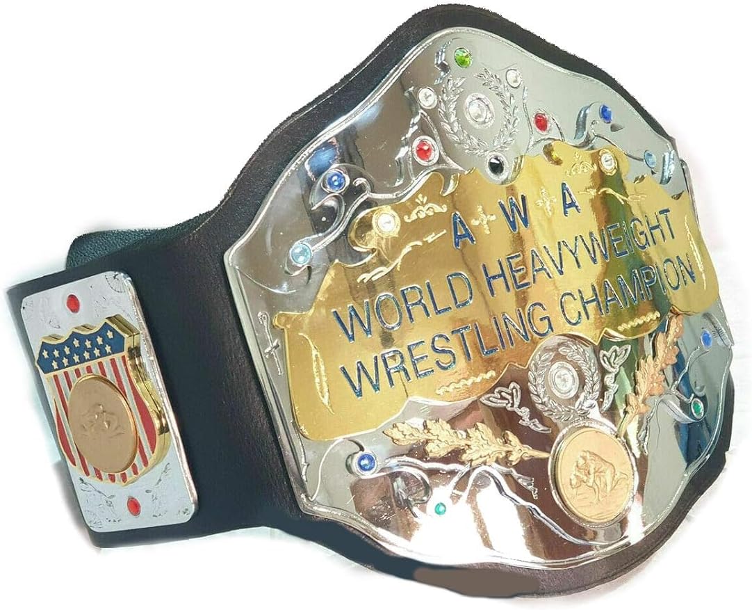 AWA World Heavyweight Wrestling Championship Belt Replica