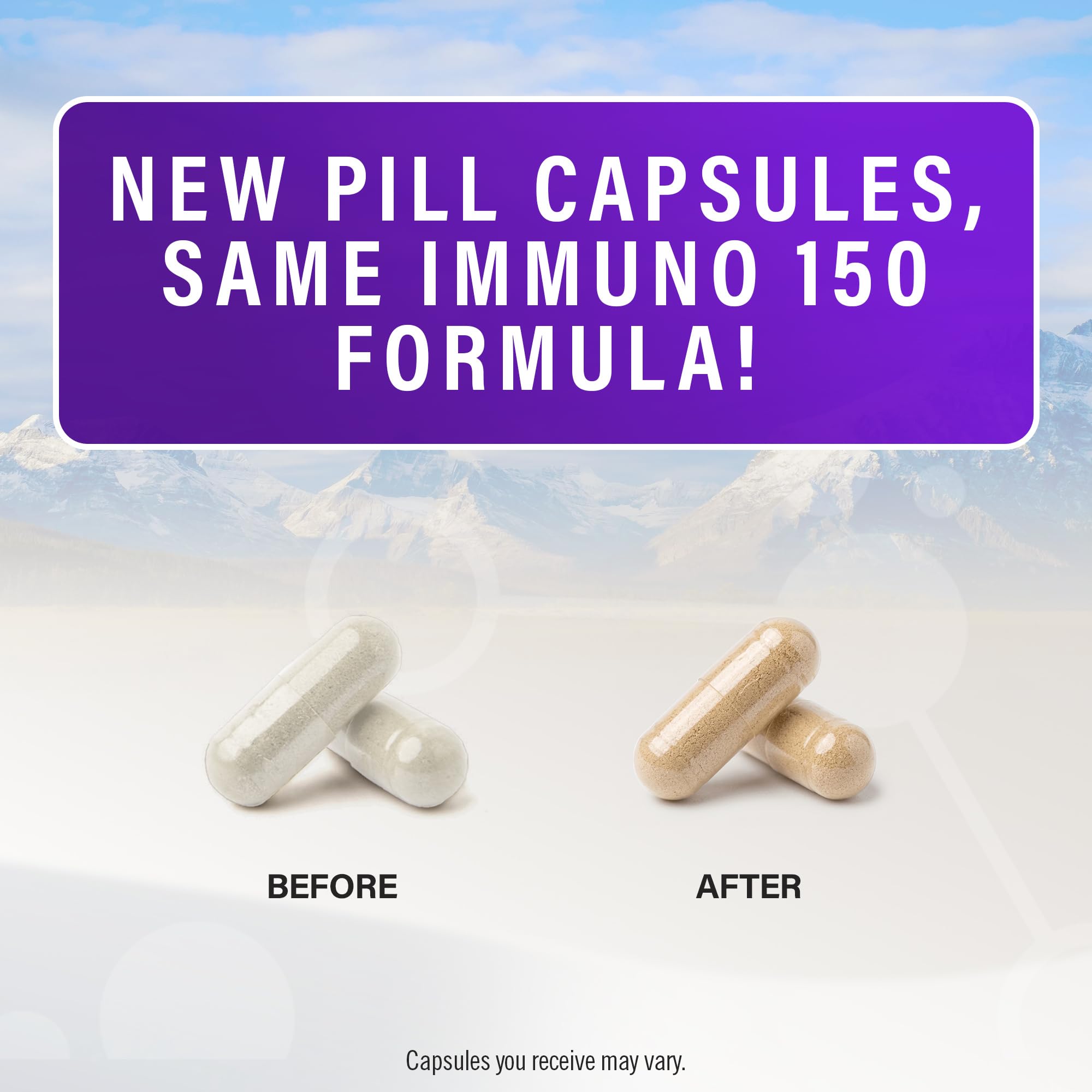 Immuno 150, Immune Support Supplement, 150 Vegetable Capsules — Amazon image 7