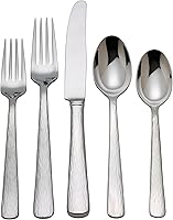 Vista 7 de Reed & Barton Allora - Juego de cubiertos (5 unidades), color plateado