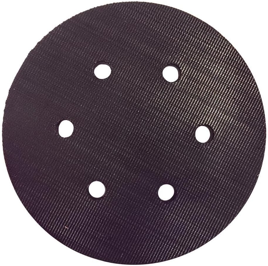 Fiber Shop 6 Inch Sander Pad Random Orbit Hook Loop Backing for Porter Cable 18001 - Silicon Carbide Medium Grit - Compatible with Angle Grinder