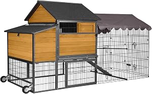 Aivituvin AIR7006 Mobile Chicken Coop