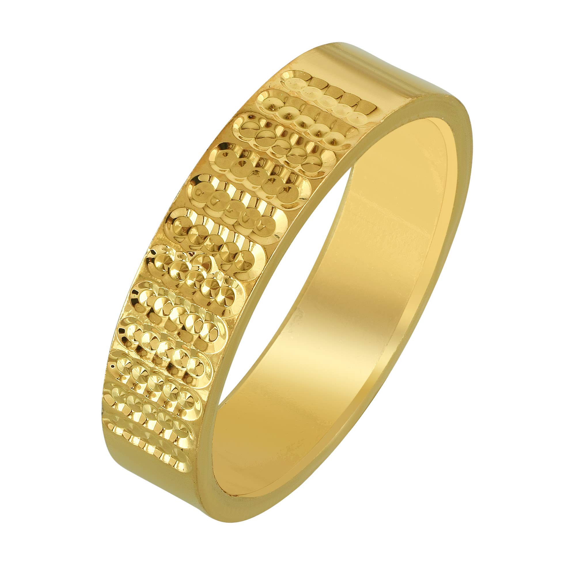 Memoir Gold plated solid finger band, Challa, finger ring Man women (B083FHS3TR) Amazon Price History, Amazon Price Tracker