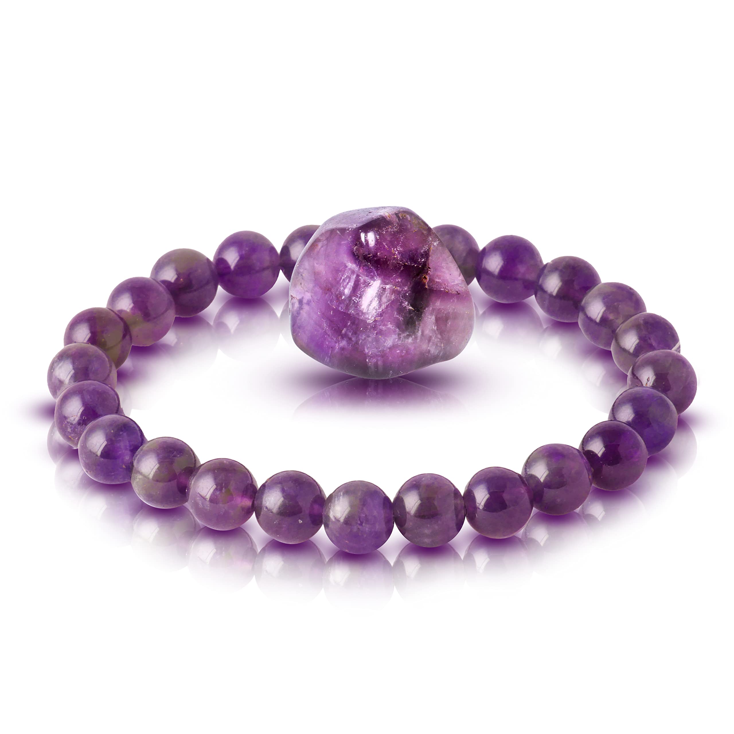 Reikved Crystal Bracelet - Womens Bracelet - for Good Luck - Stretchable - Gift For Him/her - for Healing and Meditation (PISCES Zodiac Birthstone) (B0B36MHWBJ) Amazon Price History, Amazon Price Tracker