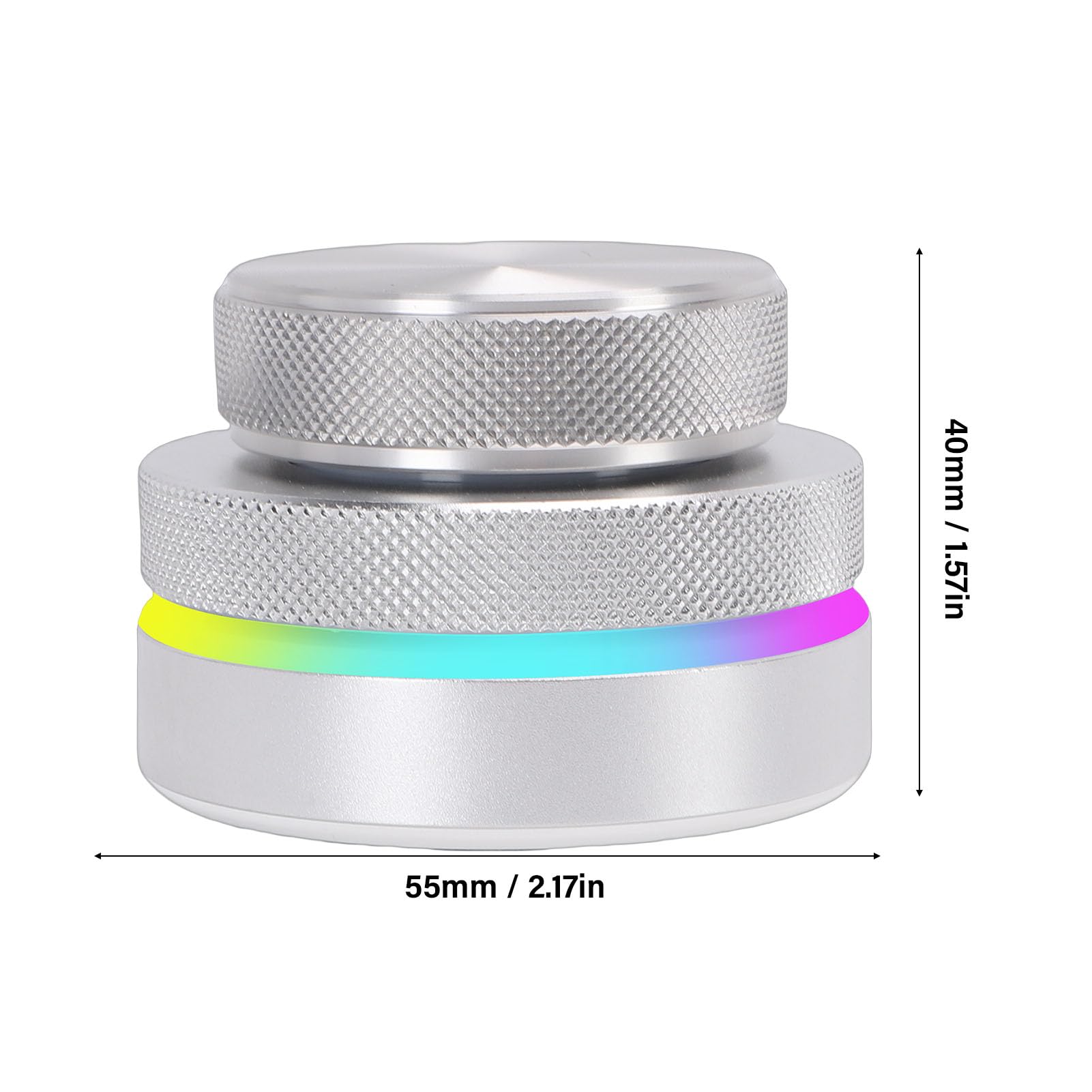 Anpassbarer -Controller, Bluetooth 5.0 2,4 G USB C Kabelgebundenes RGB-Licht mit DREI Modi, mit EIN-klick-Eingang für Multimedia-Digital-Audio-Workstation-Videobearbeitung