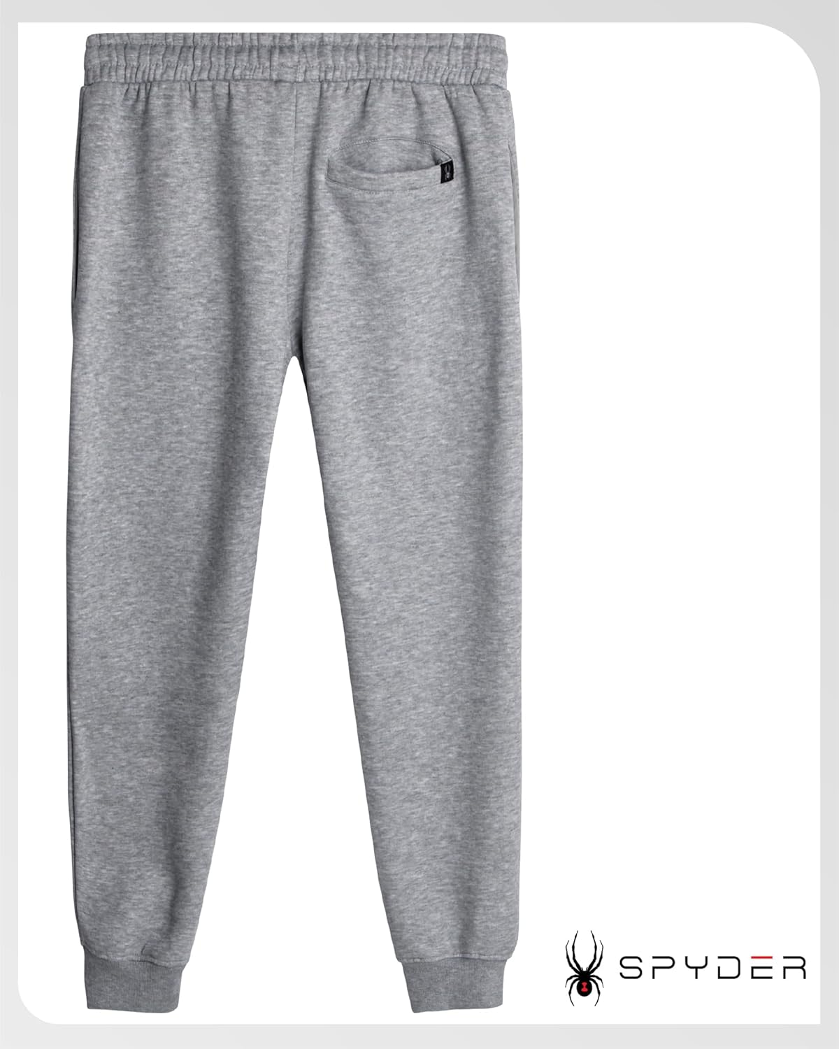 Spyder Mens Sweatpants - Athletic Performance Fleece Joggers Sweatpants for Men for Gym Workout and Running (Sizes: S-XXL) - Image 6