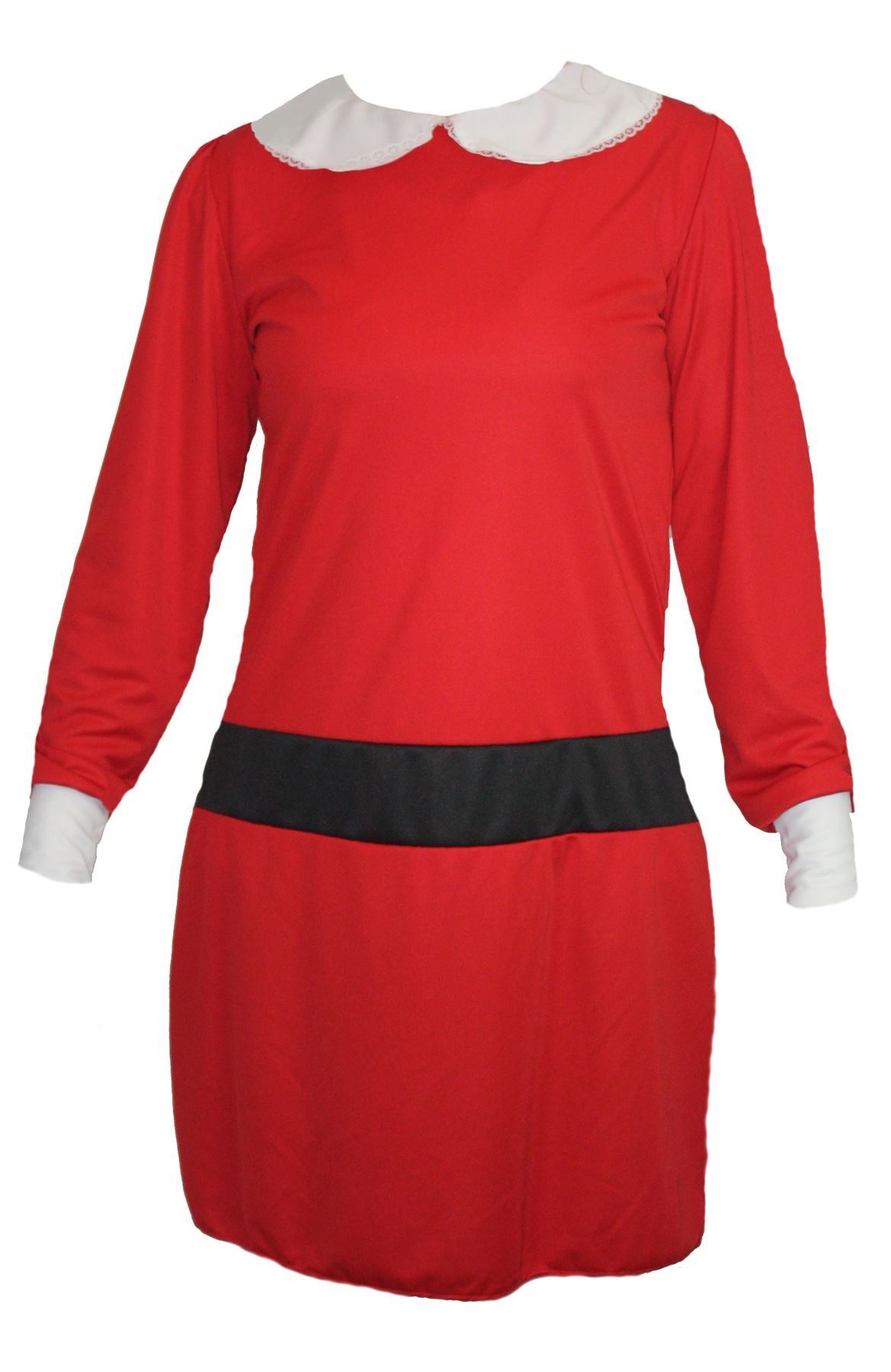 strapless open back dress Charlie And The Chocolate Factory Veruca Salt Costume Red Dress main image 0