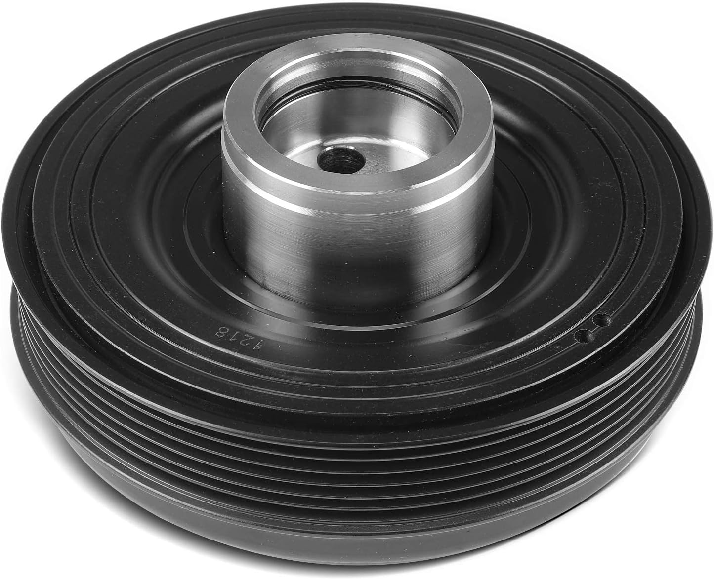 A-Premium Engine Harmonic Balancer Pulley Compatible with Jaguar F-Pace 17-18, XF XE 17-19, F-Type 2018 & Land Rover Discovery Sport, Range Rover Evoque, Defender 110, Range Rover Velar, DOHC L4 2.0L