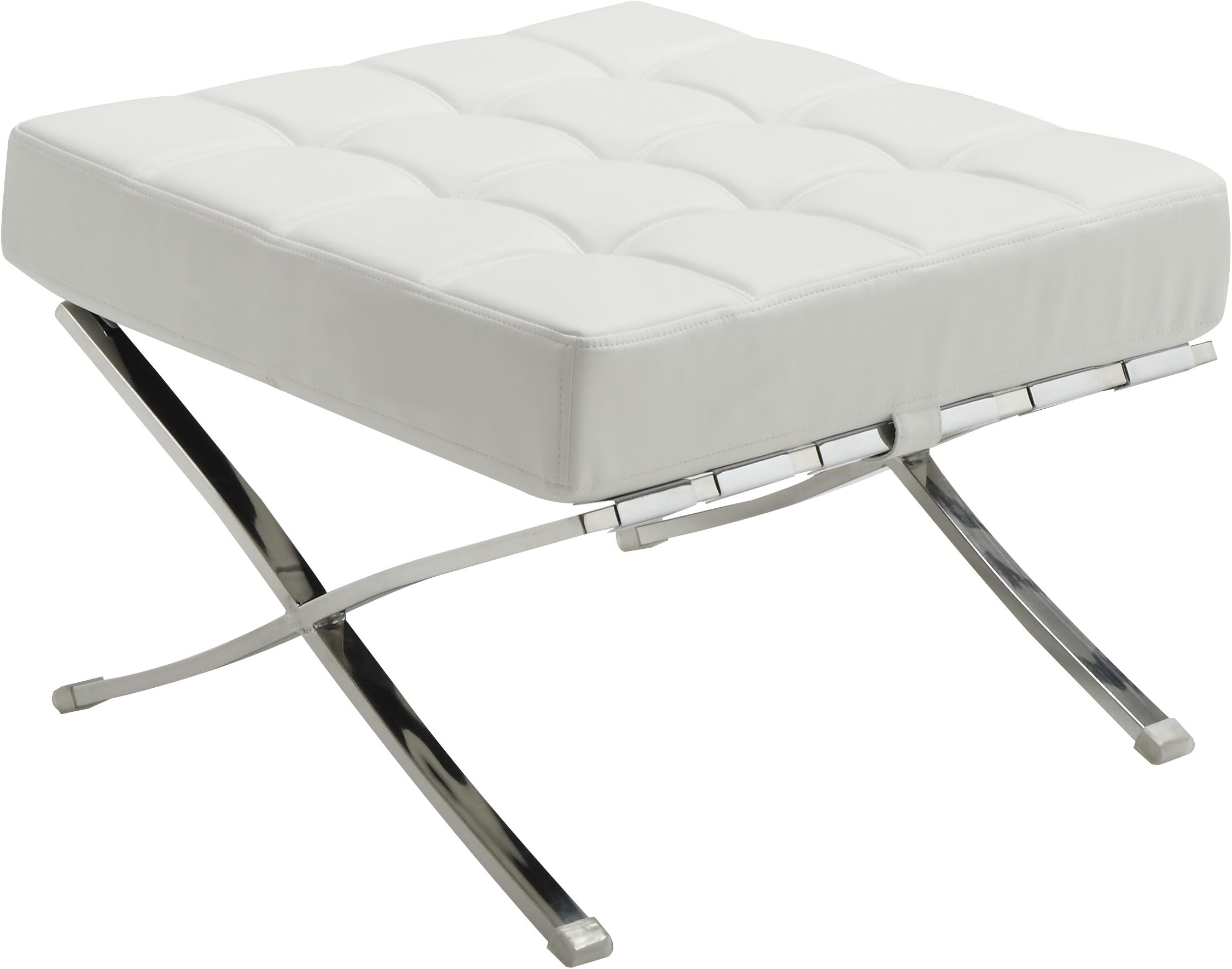 Coaster Home Furnishings Ottoman, White/White