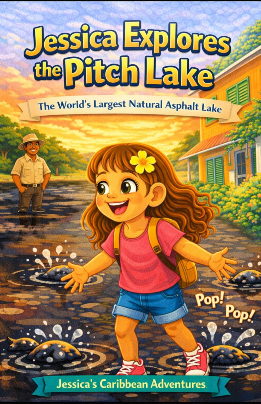 Jessica Explores the Pitch Lake (Jessica from London Adventure Series: Exploring Trinidad One Adventure at a Time)