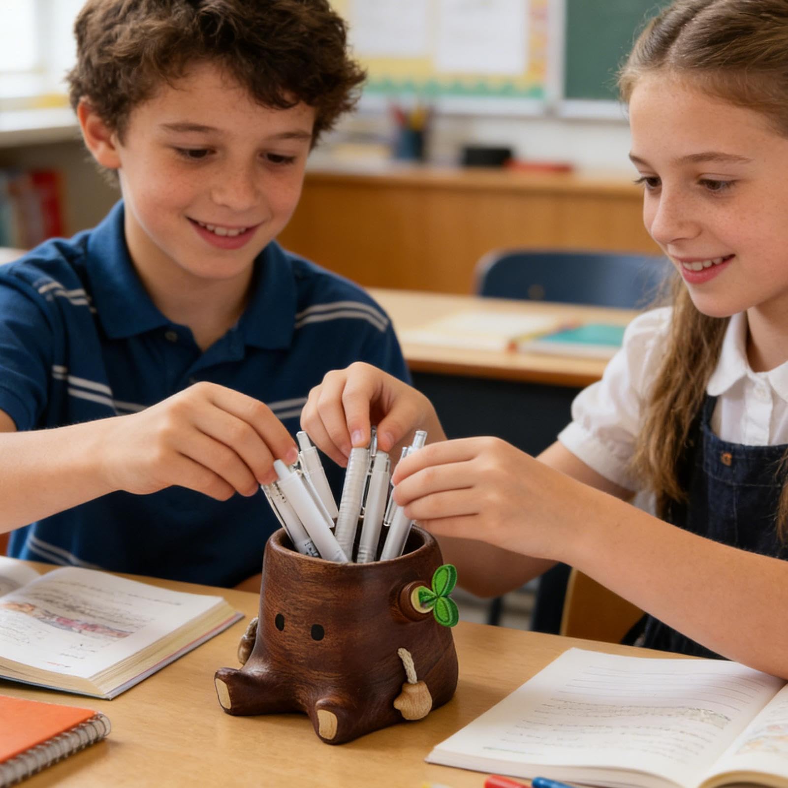 Stiftehalter Für Schreibtisch Großraum Organizer | Stiftebecher Für Schreibtischzubehör Für Pinsel, Trockenblumen, Zuhause, Schule, Büro, Bauernhaus, Bücherregal,